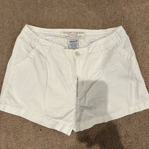 Guess shorts. White. Perfect condition.
